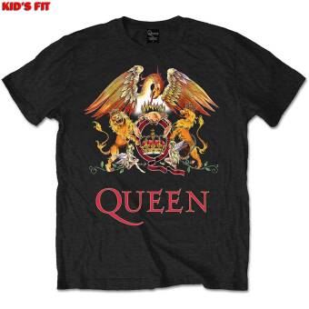 Queen Classic Crest Kids T Shirt