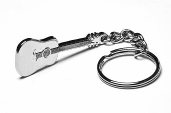 Acoustic Guitar Keyring