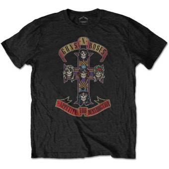 Appetite For Destruction T Shirt - Official GnR merchandise