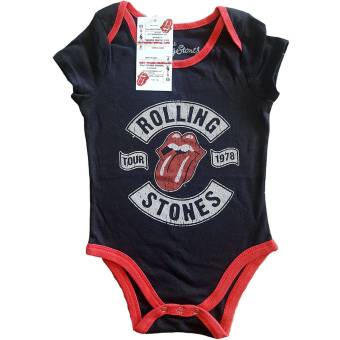 Rolling Stones Tongue logo Baby Grow