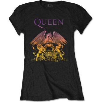 Queen classic crest ladies t shirt