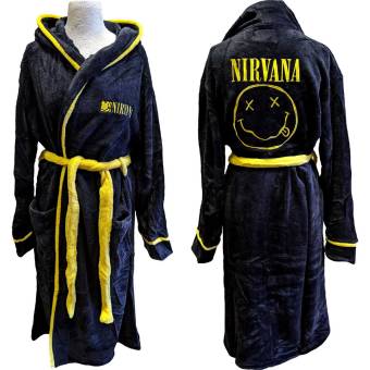 Nirvana soft fleece bath robe 