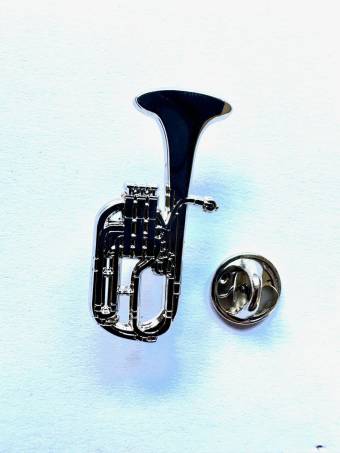 Tenor Horn Pin Badge Cover Image