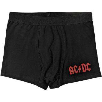 AC/DC band logo cotton boxer shorts