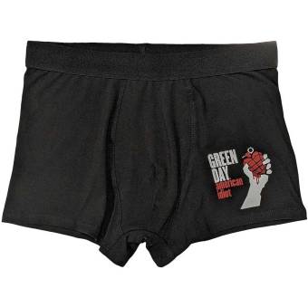 Green Day cotton boxer shorts