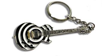 Zakk Wylde Replica Guitar Keyring Cover Image