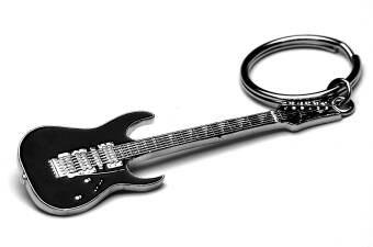Classic Rock Guitar Keyring Ibanez RG model