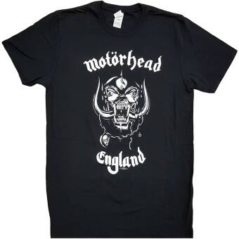 Motorhead England Classic Rock T Shirt